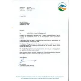 Gail Dudeck - Appointment process for public representative positions