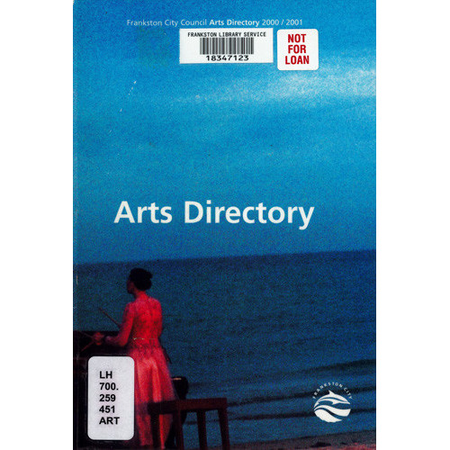 Arts directory 2000-2001