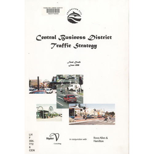 Central business district traffic strategy : final draft, June 1998 