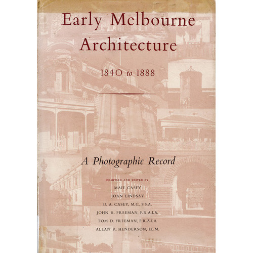 Early Melbourne architecture, 1840 to 1888 