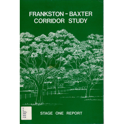 Frankston-Baxter corridor study stage one report 