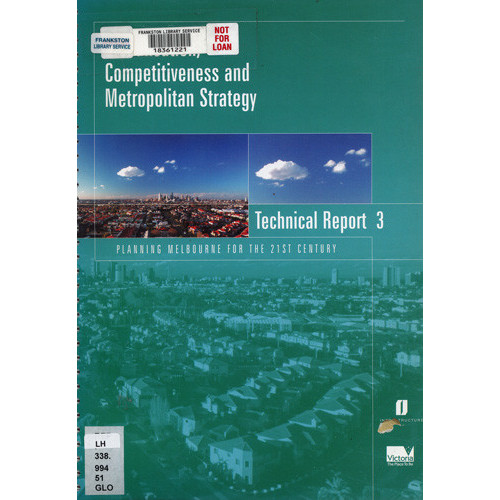 Globalisation, competitiveness and metropolitan strategy 