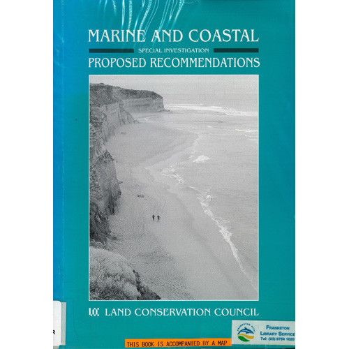 Marine and coastal special investigation : proposed recommendations 