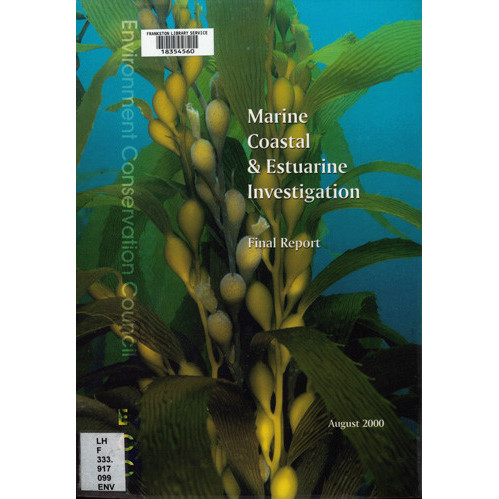 Marine coastal & estuarine investigation : final report 