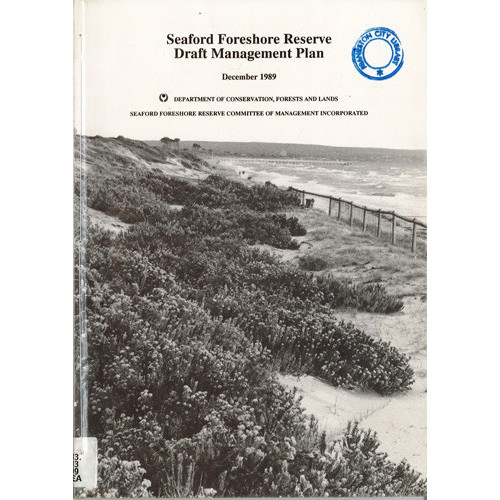 Seaford Foreshore Reserve draft management plan 