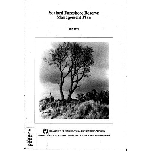 Seaford Foreshore Reserve management plan 