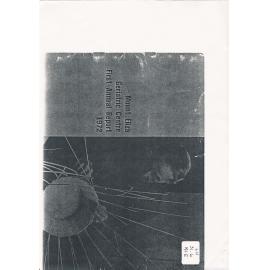 Mount Eliza Geriatric Centre first annual report 1972