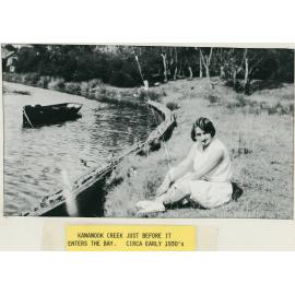 Kananook Creek, early 1930's 
