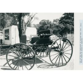 Old horse drawn carriage at Ballam Park 