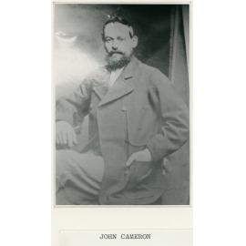 John Cameron. Photo D.E. (Don) Charlwood 