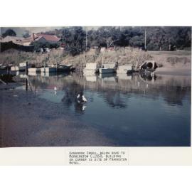 Kananook creek, below road or Mornington 