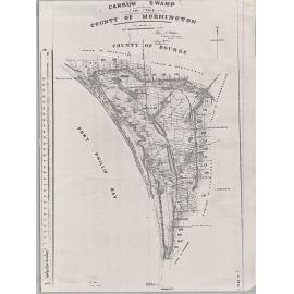 Carrum swamp in the county of Mornington : country of Bourke