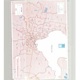 Local Government of Victoria : local government boundary status as at 31 January 1995 Sheet 2 of 2
