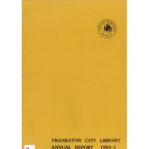 Frankston City Library Annual Report 1980-1