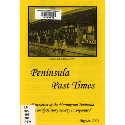 Peninsula Past Times