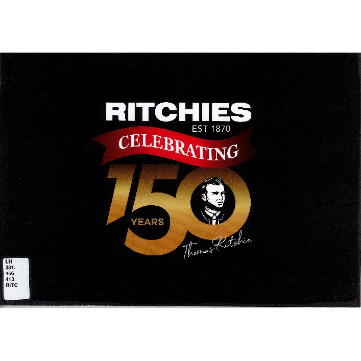 Ritchies est 1870 : celebrating 150 years.