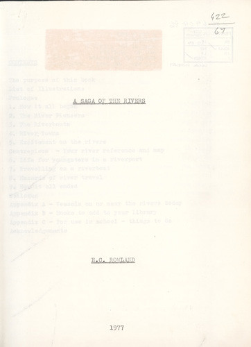 A saga of the rivers 