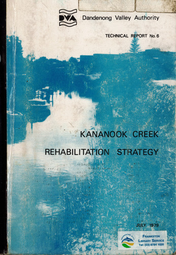 Kananook Creek : rehabilitation strategy 
