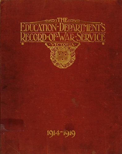 The Education Department's record of war service, 1914-1919 